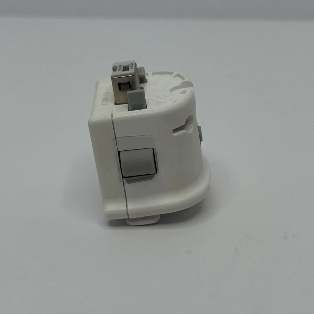 Nintendo Wii MotionPlus Adapter RVL-026 OEM Official White Lot of 2 Tested Works